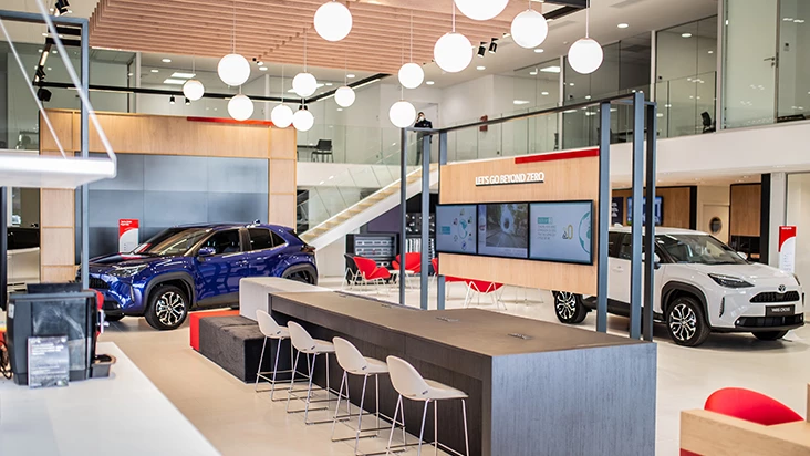 News Landing Image LET'S GO BEYOND ZERO – Toyota Center Tegeta updated showroom and concept