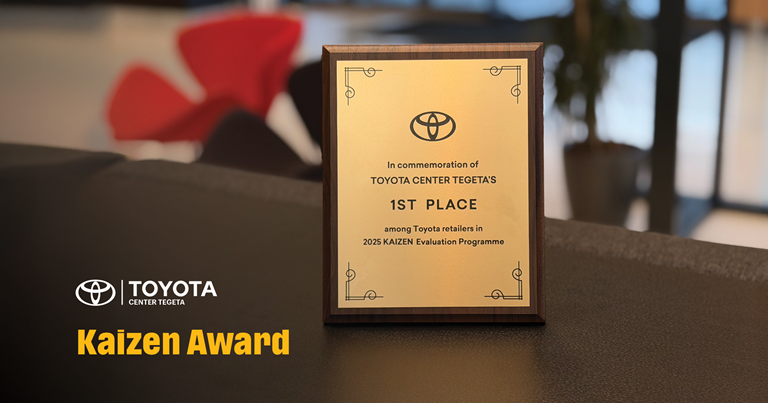 News Landing Image Toyota Center Tegeta” has won the Kaizen Award for the second consecutive time