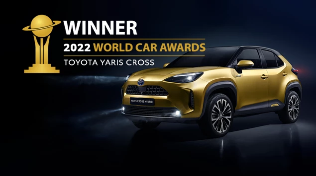 News Landing Image Toyota Yaris Cross названа мировым городским автомобилем 2022 года